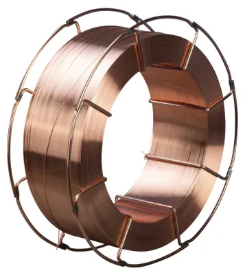 Produktbild von Schweißkraft MAG Stahl-Schweißdraht niedriglegiert SG 3 / K300 lagengespult / 15 kg / 0,8 mm, 111700