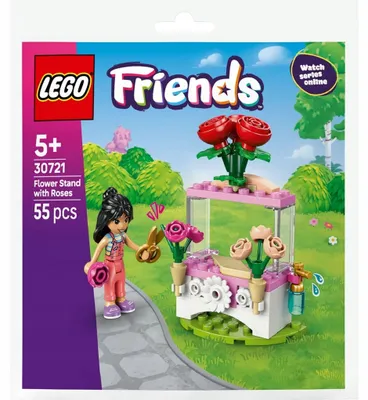 Produktbild von LEGO Friends Blumenstand mit Rosen, Bausatz, 5 Jahr(e), Kunststoff, 55 Stück(e), 40 g