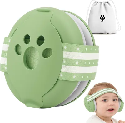 Produktbild von Baby Kapselgehörschutz bis 36 Monate, Lärmschutz-Kopfhörer, verstellbarer Kopfbügel, für Schlafen