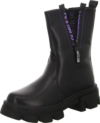 Produktbild von girlZ onlY Mädchen-Stiefelette mit Warmfutter Schwarz, Farbe:schwarz, EU Größe:37