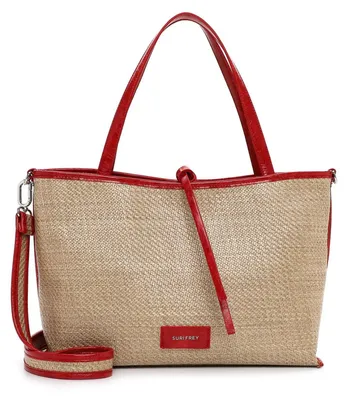 Image de SURI FREY sac shopper sac à épaule bandoulière Fany Cityshopper Red beige