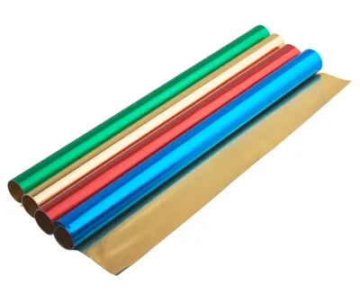Produktbild von folia Alu Bastelfolien Set 4 Stk 30x50 cm 45 gqm Ideal für kreative Projekte