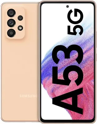 Produktbild von Samsung Galaxy A53 5G 8GB RAM 256GB Dual Sim Awesome Peach
