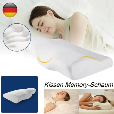 Produktbild von Orthopädisches Kissen Nackenstützkissen Ergonomisches Kopfkissen Memory Schaum