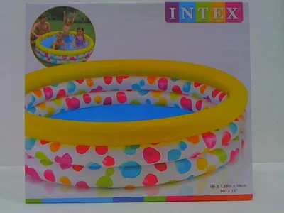 Zdjęcie produktu dla Intex 58449, Basen nadmuchiwany, 581 l, Okrągły, 2 lat(a), Winyl, Wielobarwny