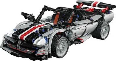 Image de Kit de construction de voiture de course à tirer, Challenge de petites pièces, jouet éducatif STEM, cadeau d'anniversaire pour enfants