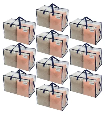 Image de Solidchoice - Ensemble de 10 grands sacs de rangement pour déménagement et stockage