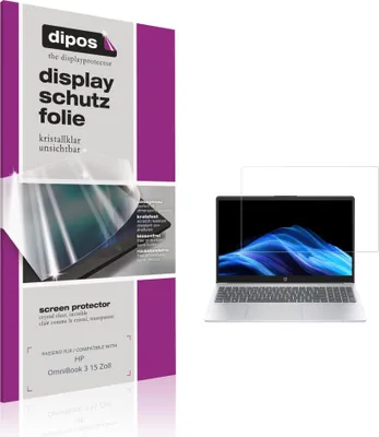 Produktbild von 2x Schutzfolie für HP OmniBook 3 15 Zoll klar Displayschutzfolie Folie Display Schutz dipos