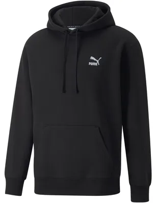 Productafbeelding van Puma Select Classics Sweater met klein logo, zwart, maat M, voor heren, kleur zwart, maat M