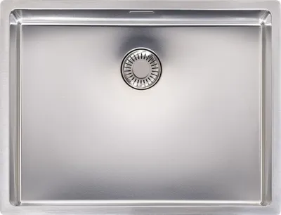 Produktbild von REGINOX R32497 New Jersey 50x37 Edelstahlspüle ab Schrankbreite 60 cm / Flächenbündig / Flacheinbau / Unterbau
