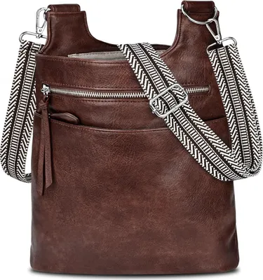 Produktbild von TEUEN Umhängetasche Damen Mittelgroß Kunstleder Crossbody Bag