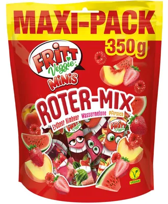 Produktbild von Fritt Veggie Minis Roter-Mix Maxi Pack 350g