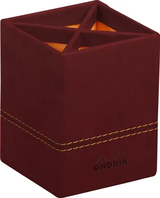 Obrázek produktu pro Koženkový penál RHODIA vínově červený