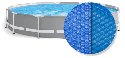 Produktbild von Intex Solarplane Rund Blau Ø 457 cm Isolierend Poolabdeckung