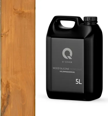 Produktbild von Holzimprägnierung | Eiche 5 L  | 2 In 1 | Holzschutz |  Farbimprägnierung |  Imprägniermittel Holzschutz |mittel Imprägnierung Abperleffekt Alle Holzarten