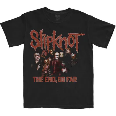 Produktbild von Slipknot The End, So Far Group Photo Black 2XL T-Shirt