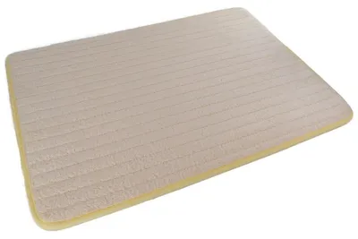 Produktbild von Badteppich mit rutschhemmender Rückseite Microfaser 50x70 cm