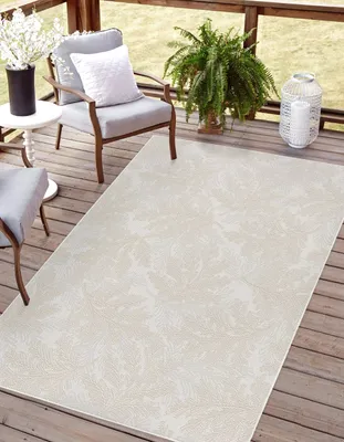 Produktbild von In- und Outdoor Teppich TWIGS Creme, 160 x 230 cm
