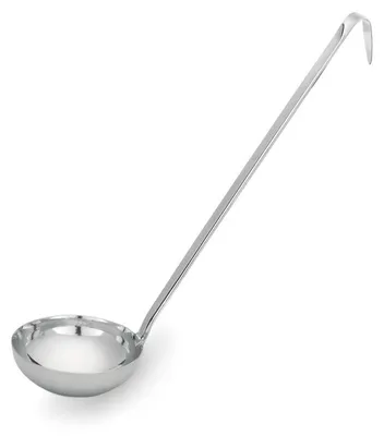 Produktbild von 8x Schöpfkelle Set, Ø 9 cm, 33,5 cm, Set á 4 Stück, Chromnickelstahl