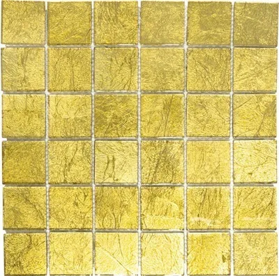 Produktbild von Glasmosaik CM 4GO20 gold 30x30 cm