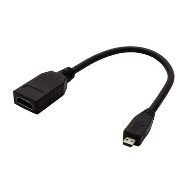 Obrázek produktu pro ROLINE 11.04.5584, 0,15 m, HDMI Typ A (standardní), HDMI Typ D (micro), 1920 x 1080 px, Černá