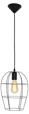 Produktbild von Steinhauer Pendelleuchte Minimalics 1-flammig Schwarz Matt 15x15cm