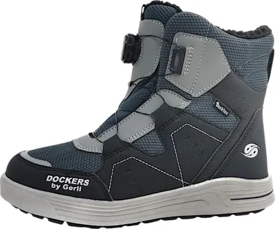 Image de Dockers par Gerli : Chaussures pour enfants, bottes d'hiver pour garçons, couleur gris, style décontracté
