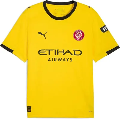Imagen del producto de Camiseta deportiva Puma Girona FC Away Replica "Amarillo" para Niños
