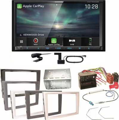 Produktbild von Kenwood DNX-7190DABS Carplay Einbauset für Opel Astra H Corsa D Zafira B Antara