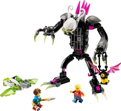 Produktbild von LEGO 71455 DREAMZzz der Albwärter, Monster-Figuren Set, verwandle Z-Blob in ein Miniflugzeug oder Hoverbike, enthält 2 Minifiguren aus der TV-Show, Spielzeug für Kinder ab 7 Jahren, Jungen, Mädchen