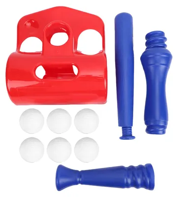 Immagine prodotto di Set da teeball per bambini, design ergonomico, macchina lanciapalle per bambini, giocattolo da esterno per allenarsi