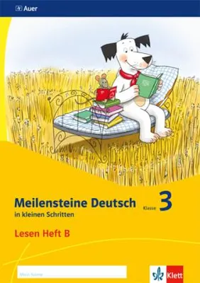 Obrázok produktu pre Meilensteine. Deutsch in kleinen Schritten. Lesestrategien Heft 2. Klasse 3. Ausgabe ab 2017