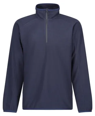 Produktbild von Regatta - "Navigate" Fleece mit halbem Reißverschluss für Herren FK2984 (S) (Marineblau/Mittelgrau)