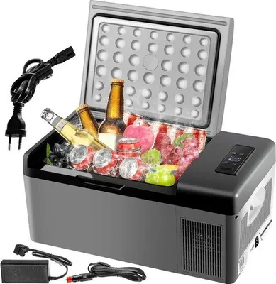 Produktbild von Elektrische Mini Kühlbox 15L 12/24V Schwarz