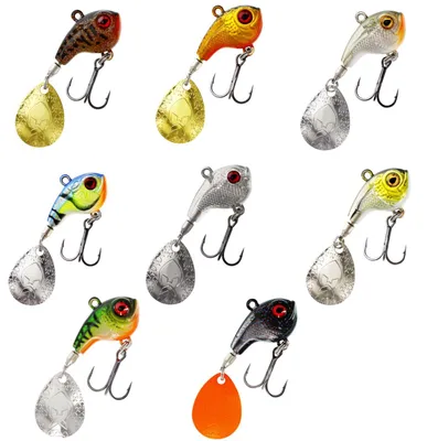 Produktbild von Westin Dropbite Spin Tail Jig 3.2cm 12g - Jigspinner, Farbe:Firetiger