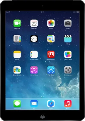 Zdjęcie produktu dla Apple iPad Air, 24,6 cm (9.7"), 2048 x 1536 px, 16 GB, 1 GB, iOS, Szary