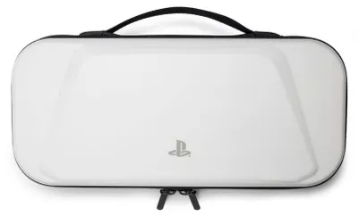 Immagine prodotto di PowerA PSCS0355-01 custodia per console portatile Cover Sony Feltro, Gomma Bianco