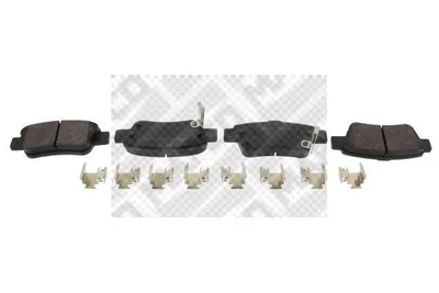 Produktbild von MAPCO Bremsbeläge Satz Hinten für HONDA CR-V III (RE) 6964