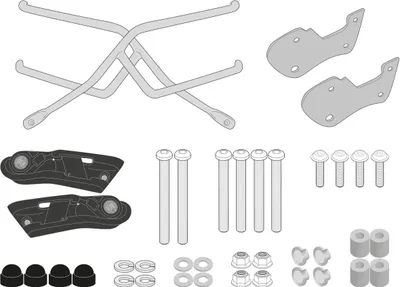 Produktbild von KAPPA TR1206K REMOVE-X seitentaschen halterung