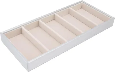 Zdjęcie produktu dla Pudełko na okulary z 5 przegródkami, organizer do przechowywania do 5 par okularów, idealne do biura i domu