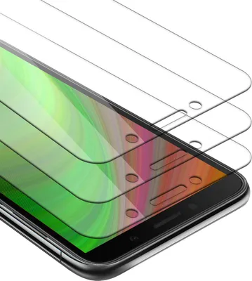 Produktbild von Cadorabo 3x Panzer Folie für Huawei Y5p Schutzfolie in natur Folie Tempered Display-Schutzglas