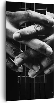 Produktbild von Bild auf Leinwand - Leinwandbild - Einteilig - Gitarre Musiker Musik - 65x120cm - Wand Bild - Wanddeko - Wandbilder - Leinwanddruck - Bilder - Wanddekoration - Leinwand bilder - PA65x120-4960