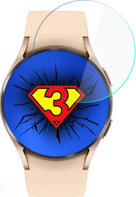 Produktbild von Hybridglas 3mk Watch Protection für Galaxy Watch 4 40 mm 3 Stück