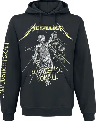 Produktbild von Metallica Kapuzenpullover Herren ...And Justice For All schwarz L