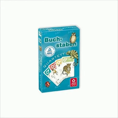 Produktbild von Abenteuer Schule - Buchstaben-Quartett