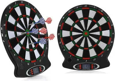 Produktbild von Elektronisches Dartspiel mit LCD-Anzeige - Soft-Tip-Darts für den Heimgebrauch - inklusive 6 Darts - elektrisch