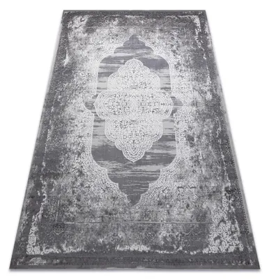 Produktbild von Modern NOBLE Teppich  9479 65 Ornament vintage - Strukturell zwei Ebenen aus Vlies creme / grau beige 120x170 cm