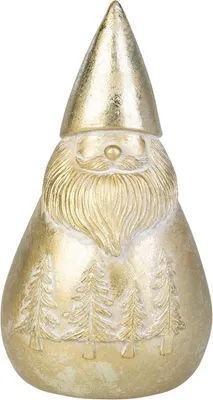 Produktbild von Wichtel mit Bäumen gold - ca. 7,4 x 6,7 x 13,3 cm