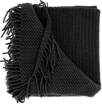 Produktbild von Unique Living – Plaid Kos Schwarz – 127 x 152 cm