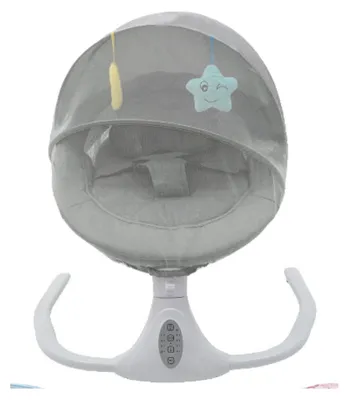Produktbild von Baby Schaukler, Fernbedienung, einstellbare Schaukelgeschwindigkeiten, GRAU